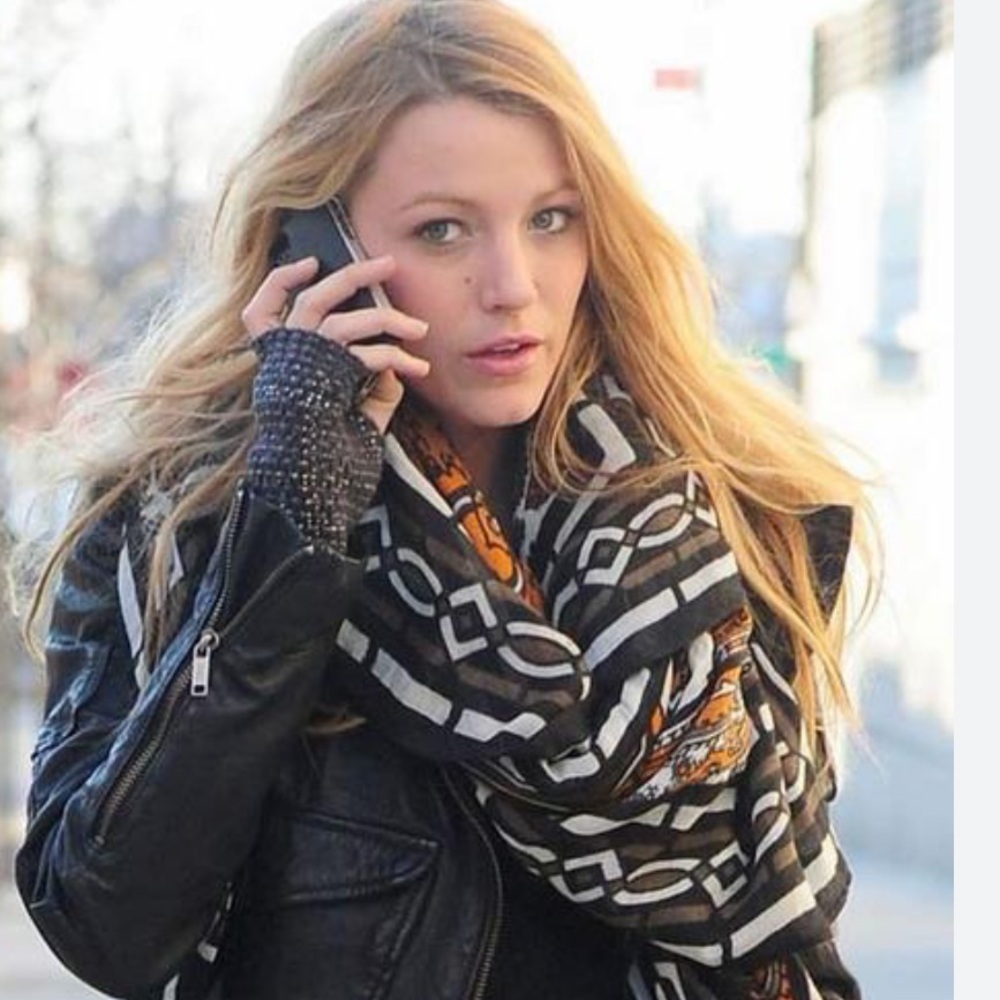 Theodora and Callum Goa Scarf ASO Blake Lively